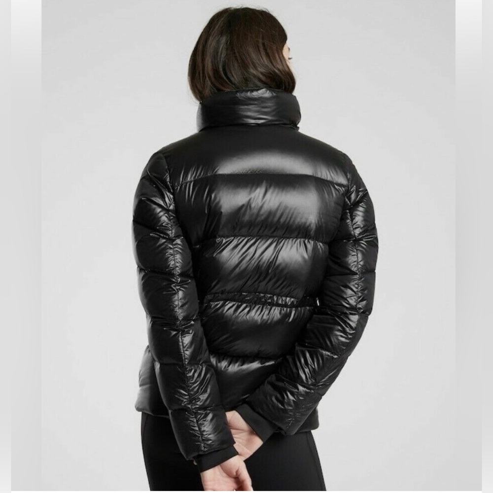 Athleta Lofty Down Puffer Jacket in Black * See description* - Picture 2 of 10